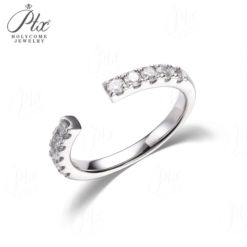 Lab Grown Diamond Ring 1ct/2ct/3ct D Color Round/Oval/Cushion/Radiant 10k14k18k Gold Women Engagement Wedding Band