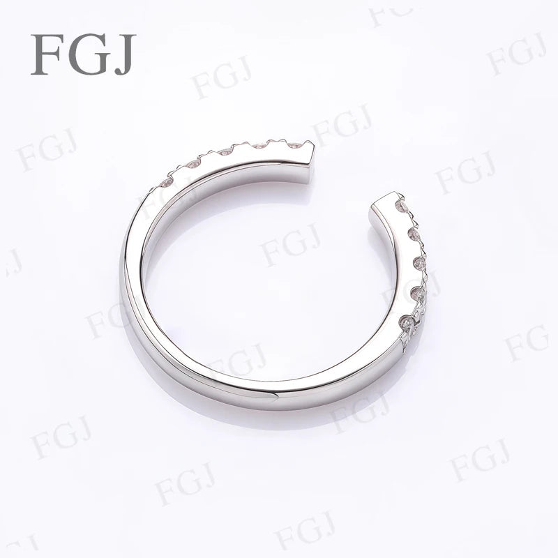 Lab Diamond Ring PT950/10K/14K/18K Gold Dainty Ring Minimalist Promise Ring For Women Wedding Engagement Luxury Jewelry